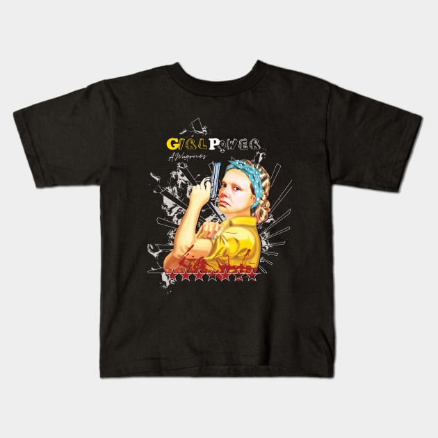 Aileen Wuornos Kids T-Shirt by DrKooper